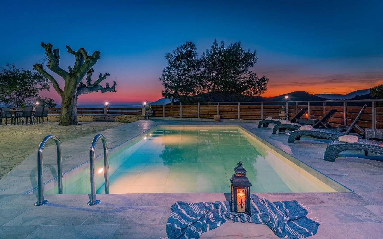 Villa Kanalos - Private Pool & Stunning Views, By Zantewize Kalamaki  Luaran gambar