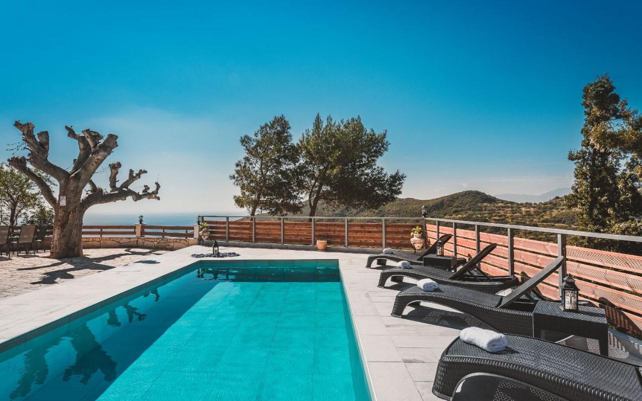 Villa Kanalos - Private Pool & Stunning Views, By Zantewize Kalamaki  Luaran gambar
