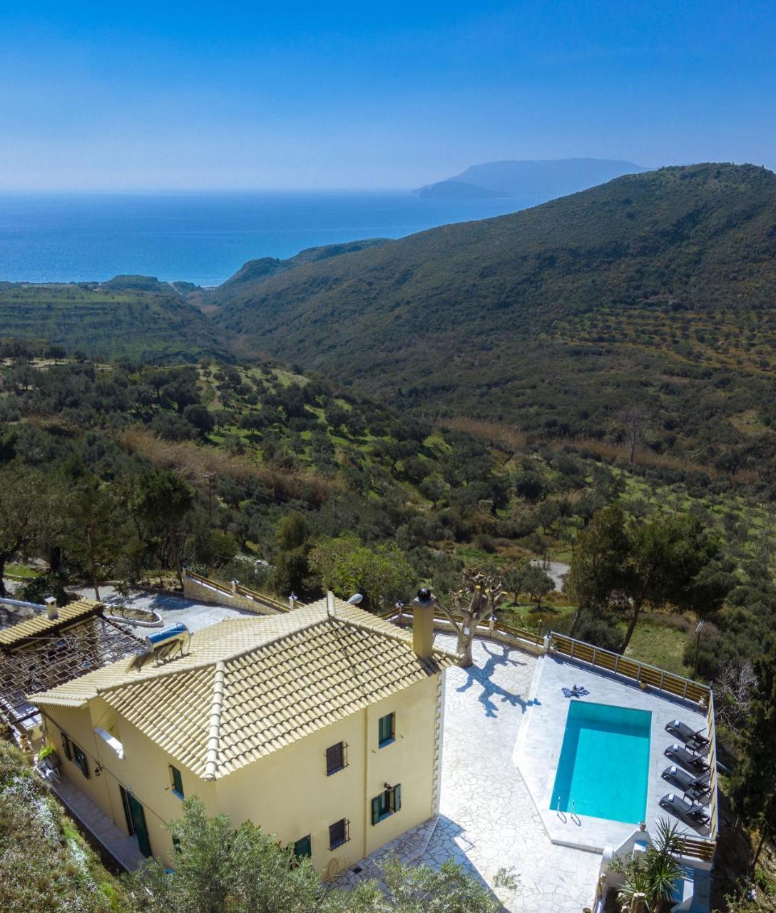 Villa Kanalos - Private Pool & Stunning Views, By Zantewize Kalamaki  Luaran gambar